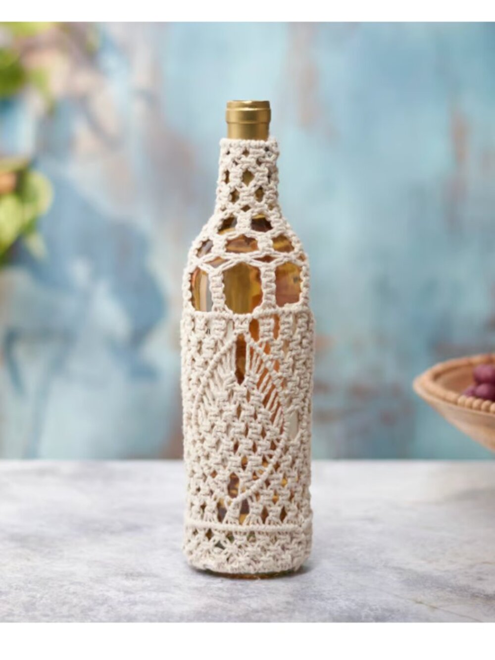 Crochet Wine Bottle Holder